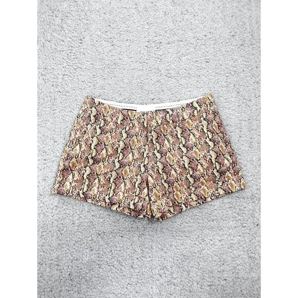 Women's Dear John Reptile Earthy Tone Hampton Short Shorts Size 29 - Picture 2 of 10